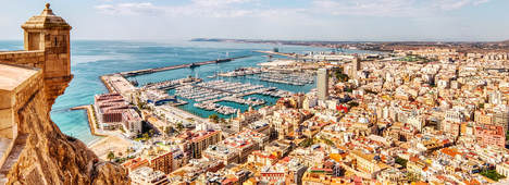 Alicante alue alueelta