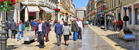 Málaga alue alueelta