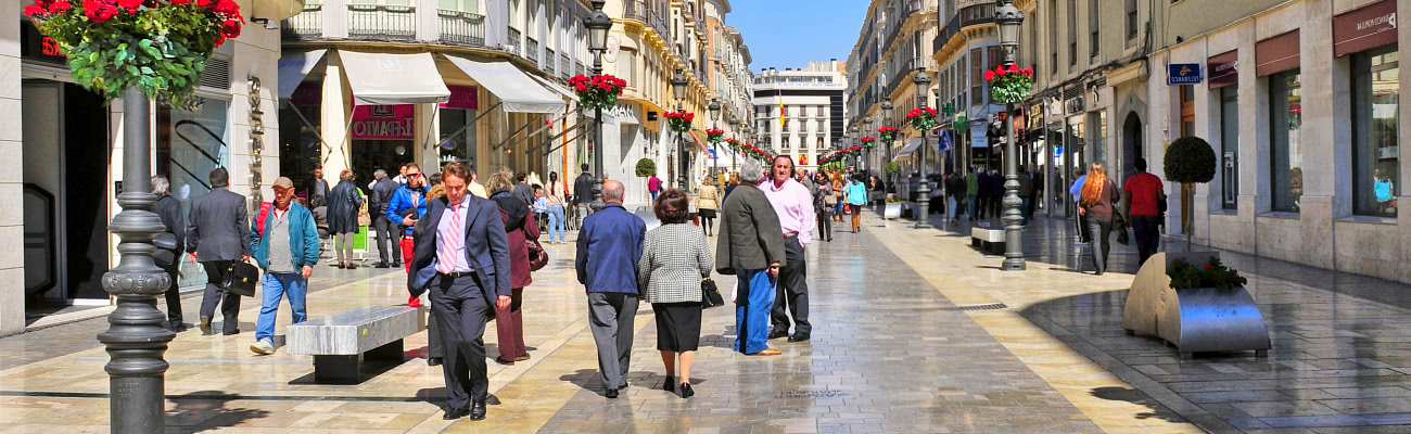 Calle Marques Larios -kävelykatu